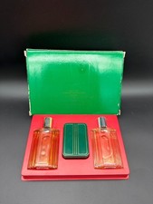 Vintage Avon Musk For Men Cologne Gift Set 3 Oz Cologne After Shave Soap NIB NOS