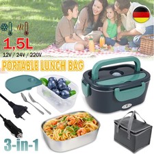 Electric Lunch Box Car Warmer Box 12V 24V 220V Food Warmer Food Lunch Box
