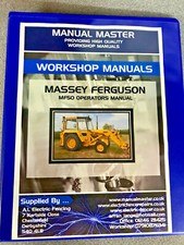 Massey Ferguson MF50B Backhoe