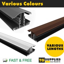 Glazing Bar F Section End Closure 10mm, 16mm, 25mm Polycarbonate Roofing Sheet
