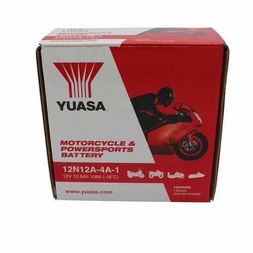 Yuasa 12n12a battery 12v - 12n12a-4a-1,