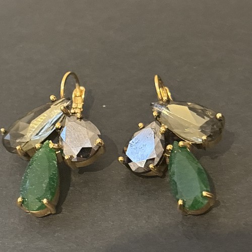 Dyrberg kern earrings - dyrberg, with