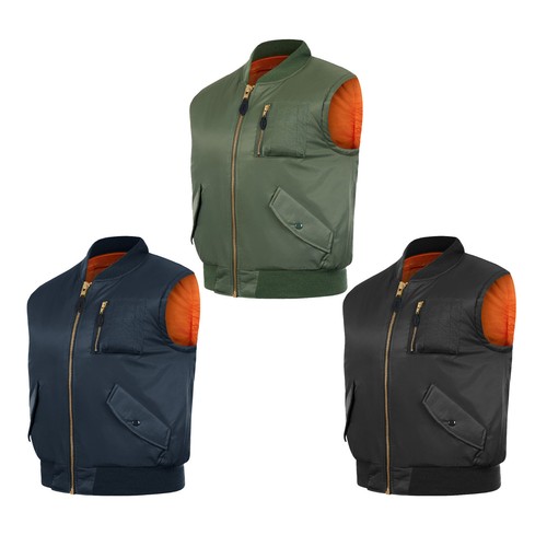 Ma1 flight jacket body warmer - ma1,