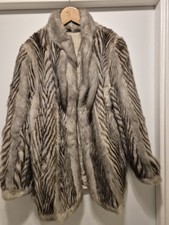 VERY Rare Real Fur jacket Rare Fur Vintage Quality Design Excellent Condition