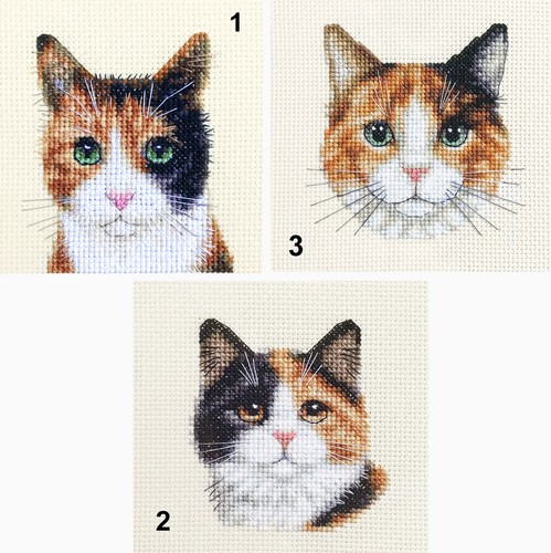Calico cats counted cross - calico,