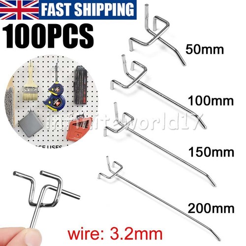 100x for metal - 100x, pegboard