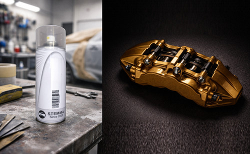 Gold brake caliper paint - brake,