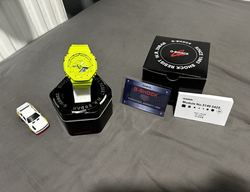Casio shock yellow - casio, g-shock