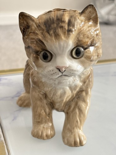 Large vintage ceramic - ceramic, cat