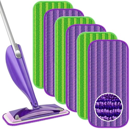 Reusable mop pads compatible - reusable,