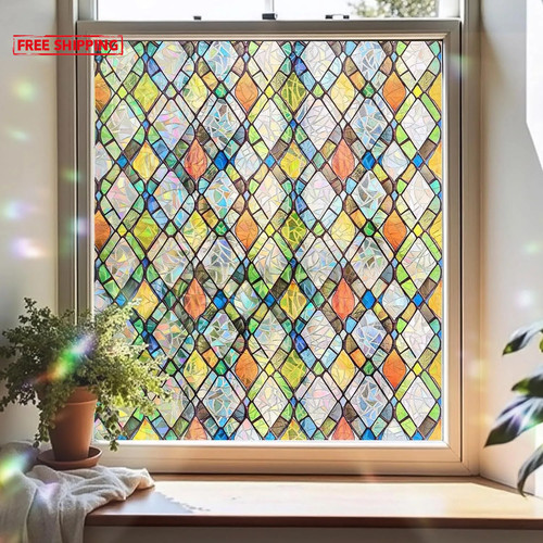 Stained glass window film - stained,