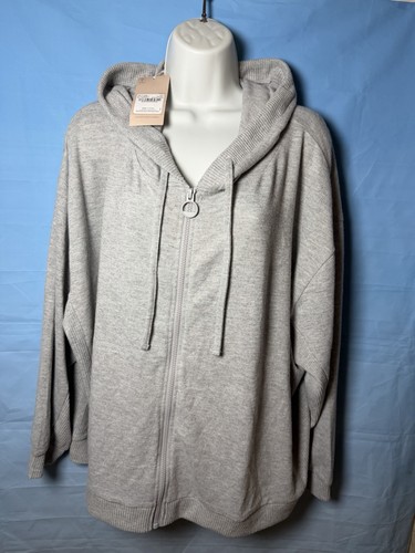 Primark grey zip - zip, hoodie