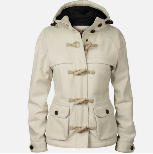 Fat face cream wool duffle - face,