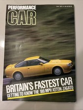 Performance Car June 1987 -