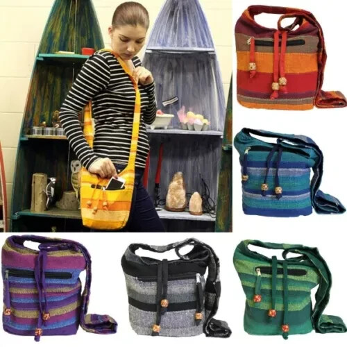 Nepal boho hobo sling bag - nepal,
