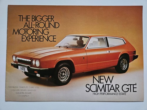 Reliant scimitar gte pages - gte, 12
