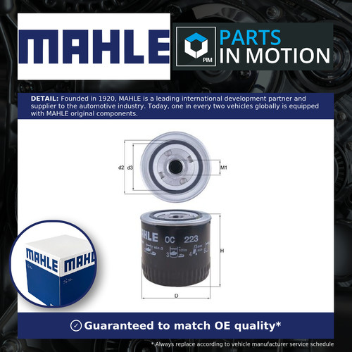 Oil filter fits - fits,