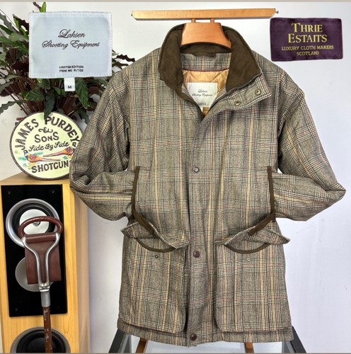 Laksen tweed field coat - coat, (m)