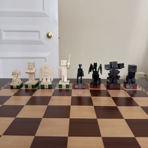 Chess table with drawers - with, &
