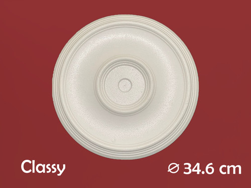 Ceiling rose polystyrene easy - ceiling,