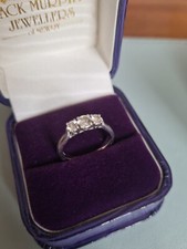 White Gold Diamond Engagement Ring - Used, not worn
