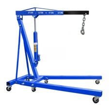 2 Ton 2000kg Folding Engine Crane Stand Hoist Lift Jack Workshop Hydraulic Use