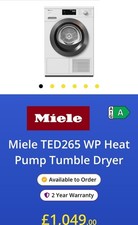 Refurb Miele T1 TED265WP 8kg