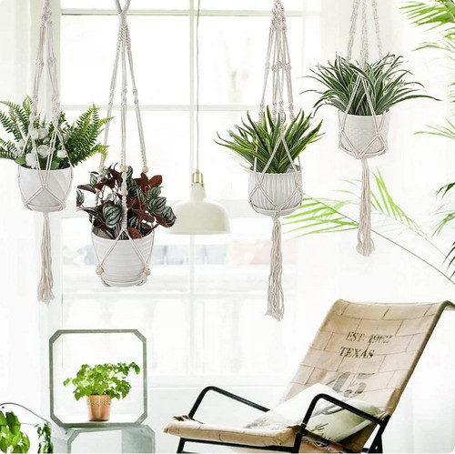 3pcs macrame plant hanger - macrame,