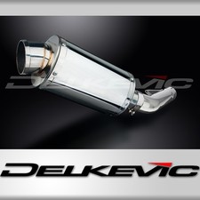 YAMAHA FZS600 FAZER 1998-2003 225mm OVAL STAINLESS SILENCER EXHAUST KIT