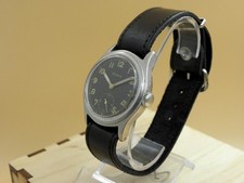 Vintage Doxa DH WWII German Military 1940`s Army Watch Stainles Steel Wehrmacht