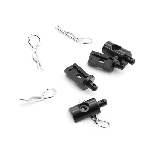 Aluminum body mount for tamiya - aluminum,