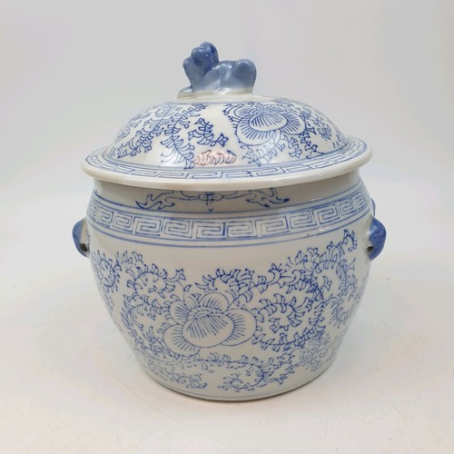 Chinese porcelain lidded - chinese, jar
