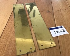 2x Vintage Brass Door Finger
