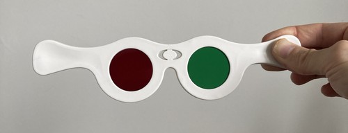 Red green dual-handled