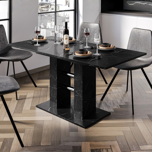 Small dining table extendable - small,