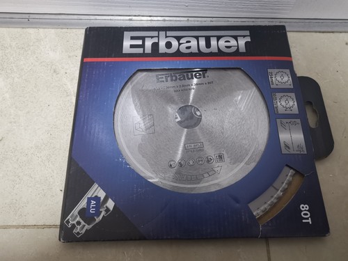 Erbauer 254mm 80t circular saw - erbauer,