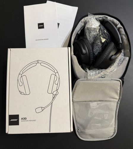 New bose a30 aviation headset - a30,