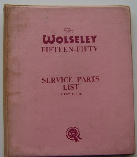 Wolseley original - 15/50,