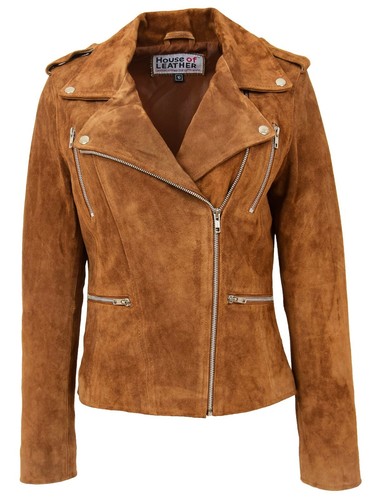 Womens real suede - womens, jacket