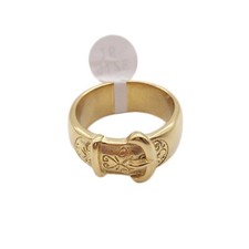 BUCKLE  Ring 18k Gold plated