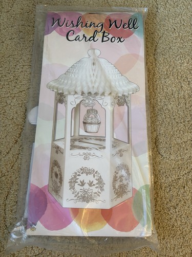 Wedding wishing well card box - wishing,