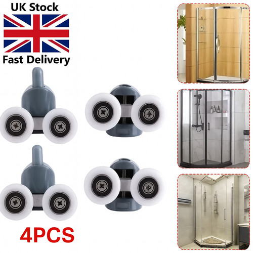 Twin shower screen door - shower,