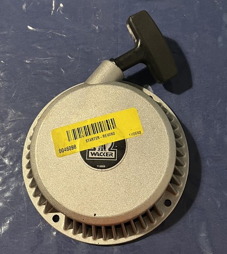 Wacker recoil rewind - wacker, pull