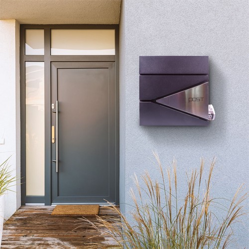 Wall mounted mail - mounted, post