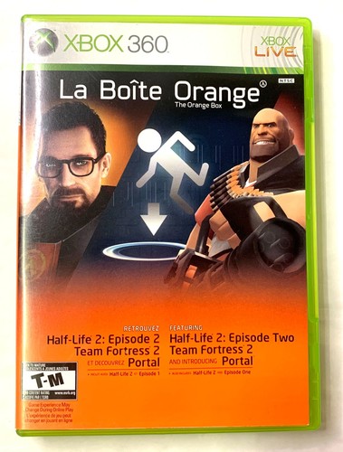 The orange box xbox 360 - box, (xbox