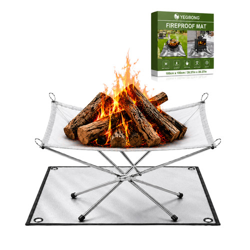 Portable camping fire - portable,