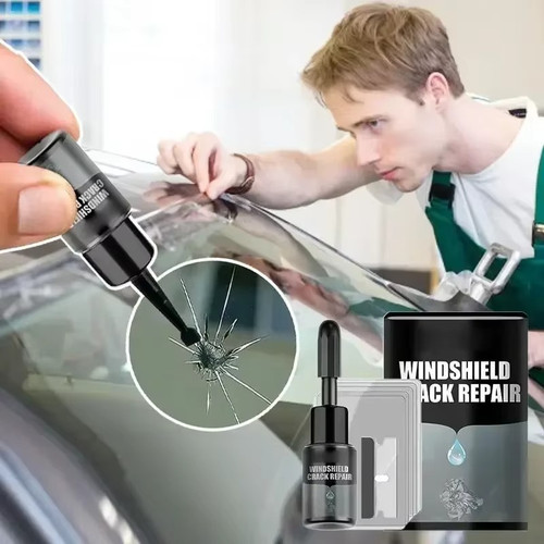 Car windshield repair kit - car,
