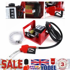 12V DC 175W Electric Fuel Transfer Pump Big Flow Rate With Fuel Meter Nozzle