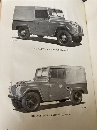 Austin gipsy drivers handbook - austin,