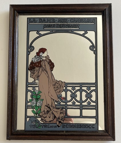 Vintage mucha mirror - vintage,